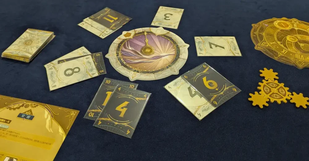 テイク・タイム(ボードゲーム)のゲームプレイ写真。